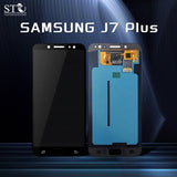 Orignal For SAMSUNG J7 PLUS OLED Digital Touch Screen Display Assembly for Replacement Accessory Installation
