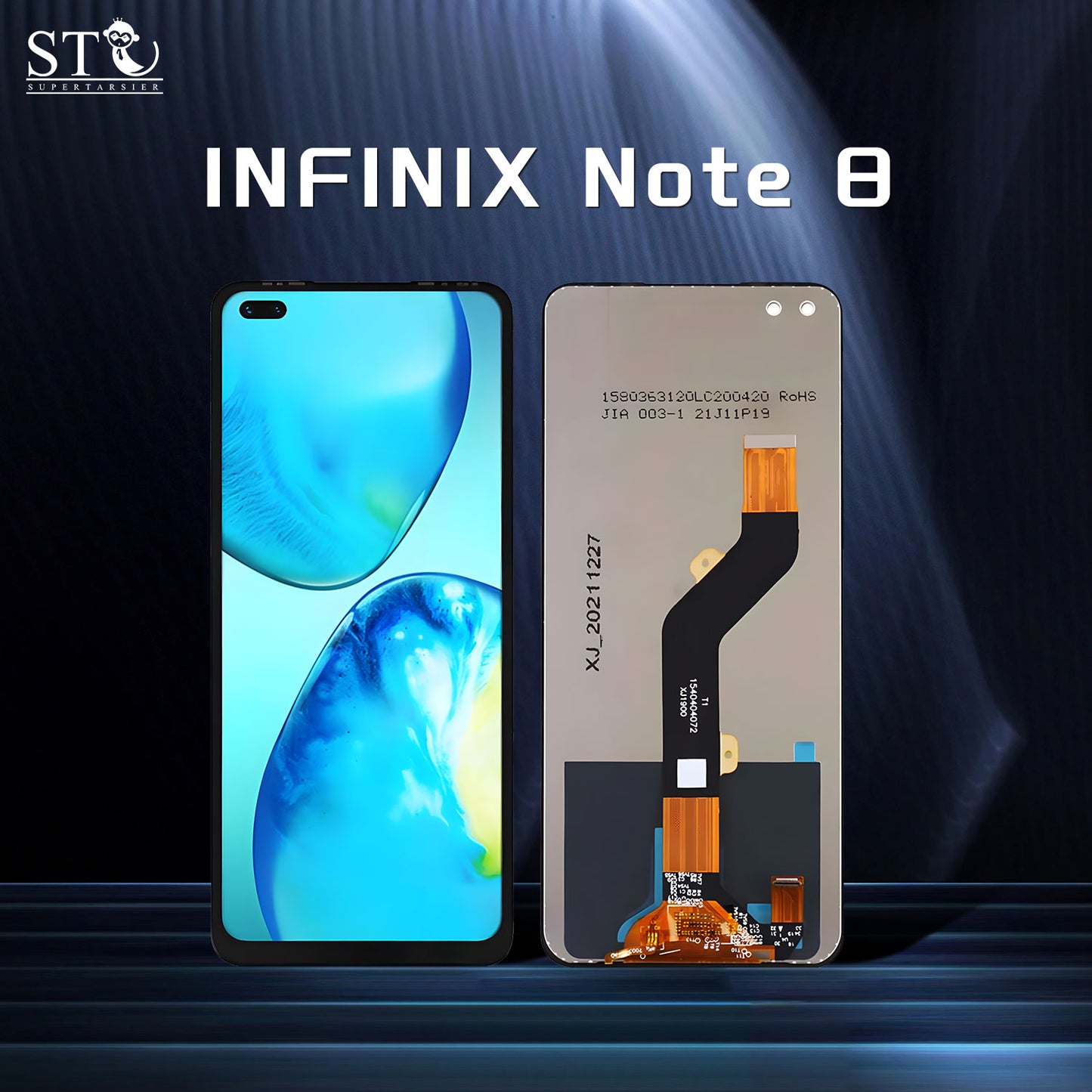 Orignal For INFINIX NOTE8 LCD Digital Touch Screen Display Assembly for Replacement Accessory Installation