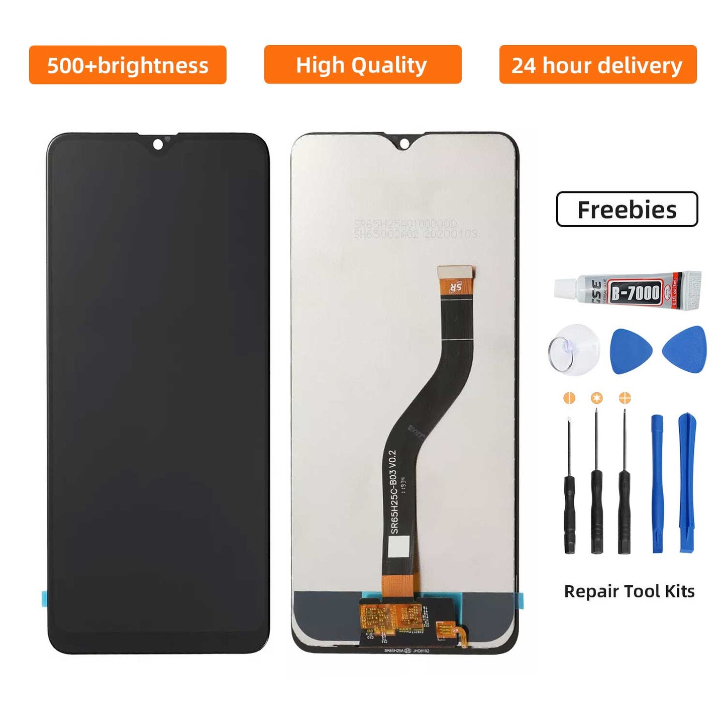 ?Original For Samsung A20s LCD Screen Replacement Tool Set - Digital Touch Display Assembly Kit with Installation Accessories