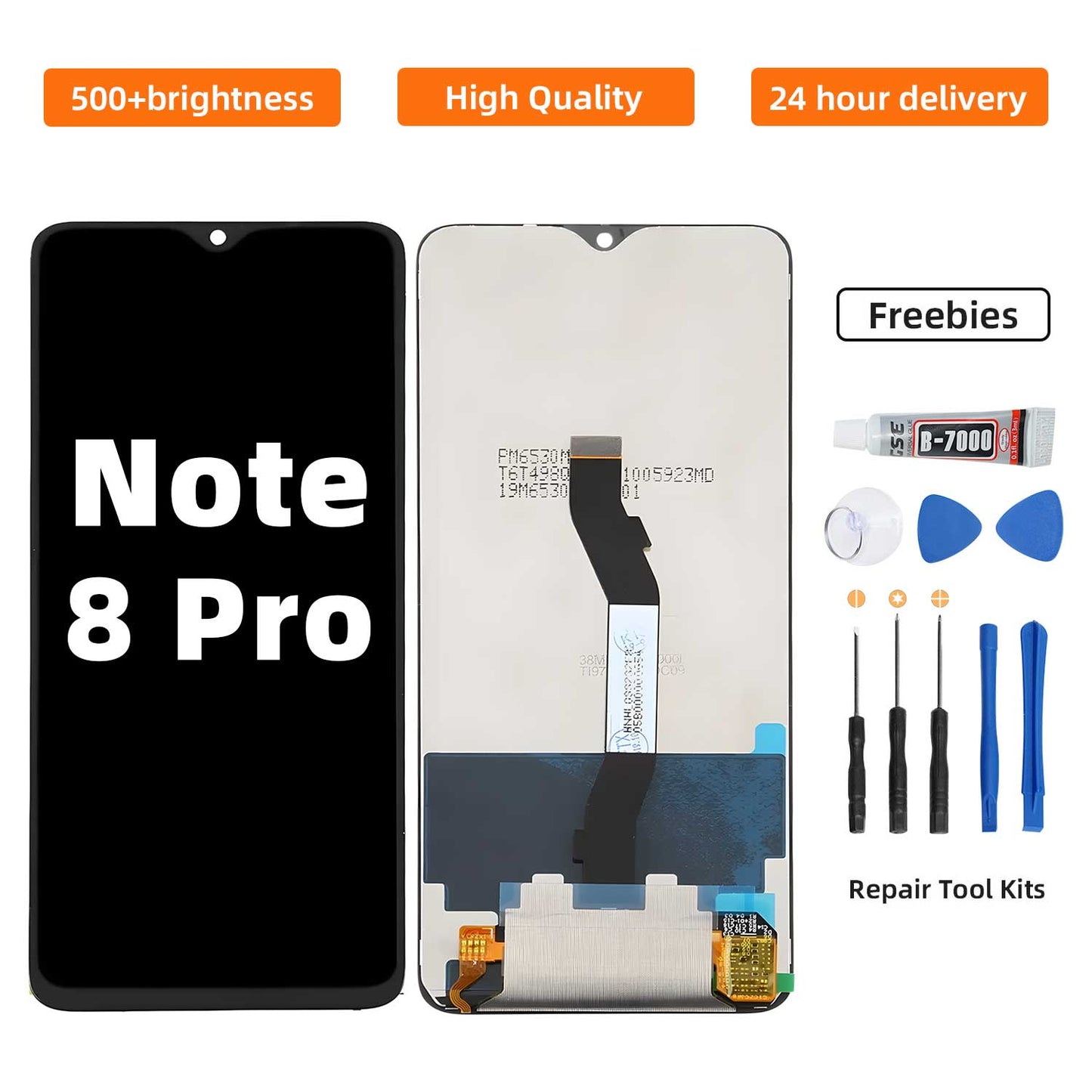 Orignal For XIAOMI Note 8 Pro LCD Digital Touch Screen Display Assembly for Replacement Accessory Installation