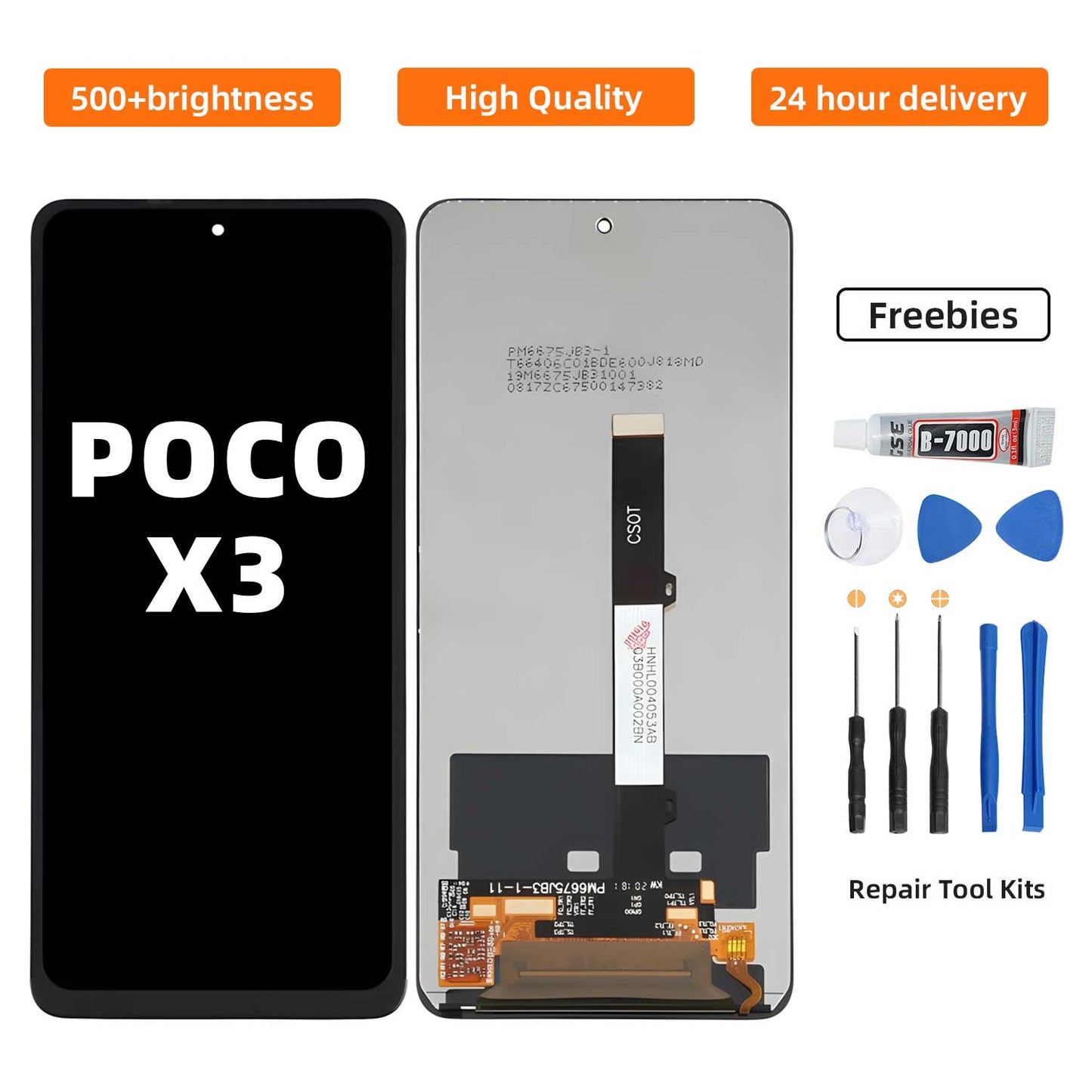 Orignal For XIAOMI POCO X3 Pro LCD Digital Touch Screen Display Assembly for Replacement Accessory Installation