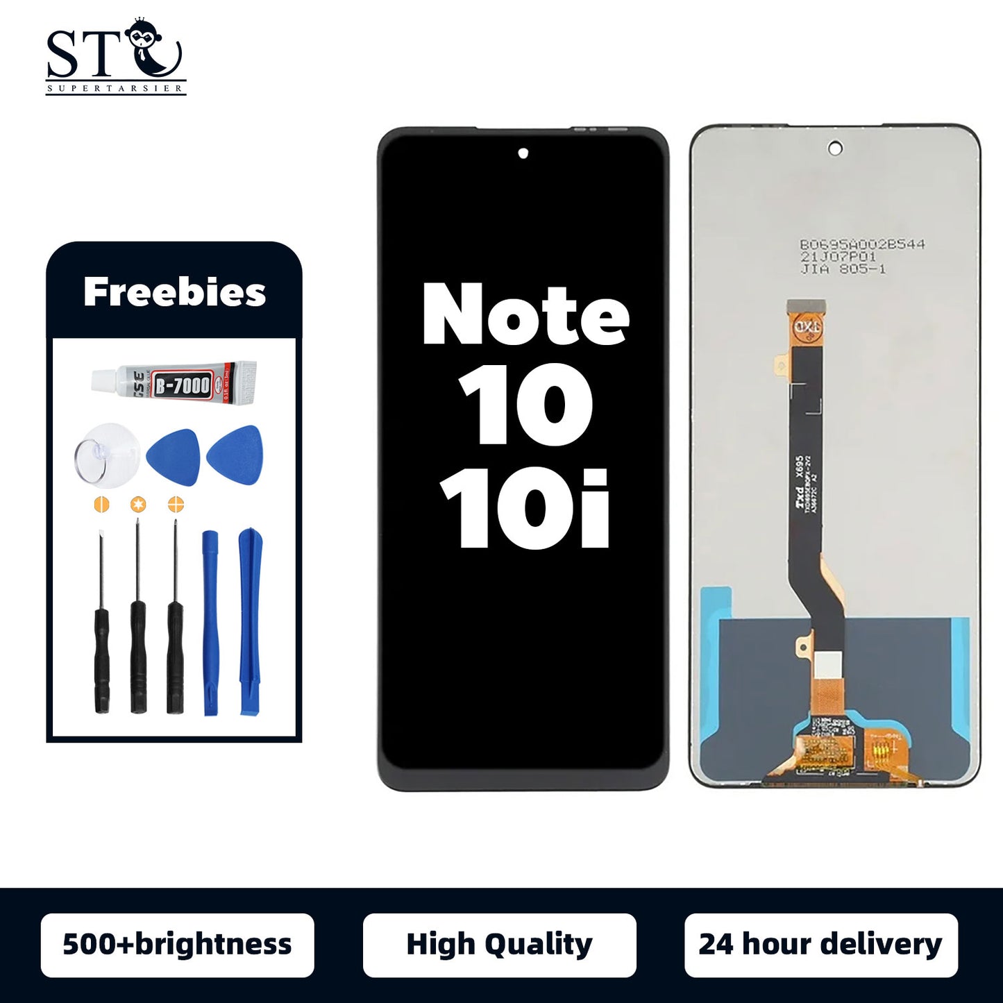Orignal For INFINIX Note 10/10i LCD Digital Touch Screen Display Assembly for Replacement Accessory Installation