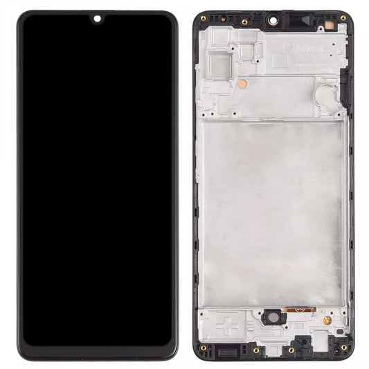 ?Original For Samsung A32 4G WITH FRAME LCD Screen Replacement Tool Set - Digital Touch Display Assembly Kit with Installation Accessories