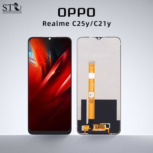 For Oppo Realme C21Y C25Y Lcd Touch Screen Digitizer Assembly Replacement Cellphone Lcd