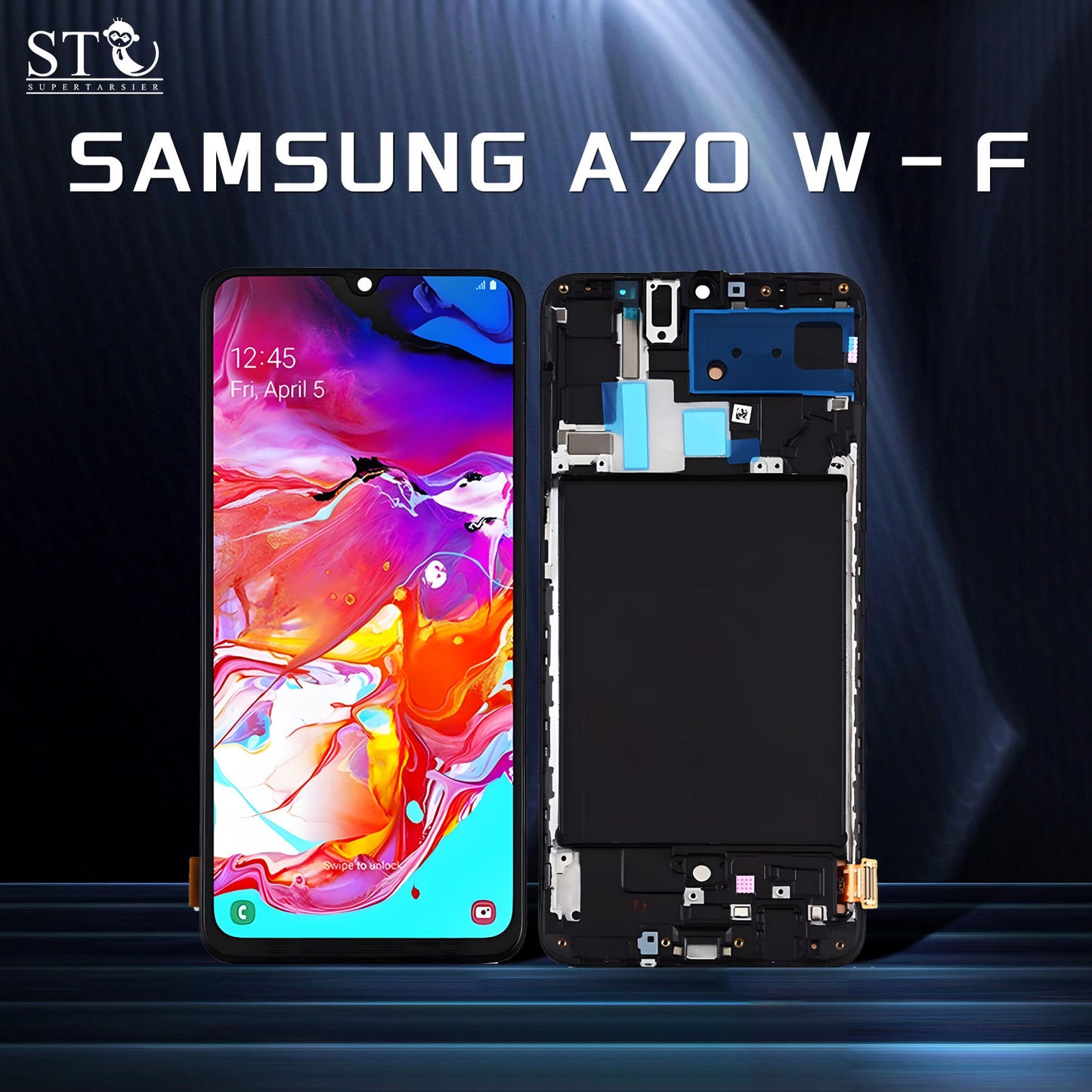 Orignal For SAMSUNG A70 LCD Digital Touch Screen Display Assembly for Replacement Accessory Installation