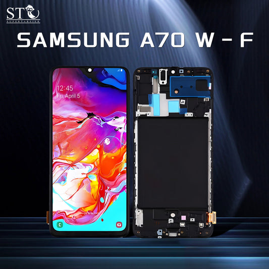 Orignal For SAMSUNG A70 LCD Digital Touch Screen Display Assembly for Replacement Accessory Installation