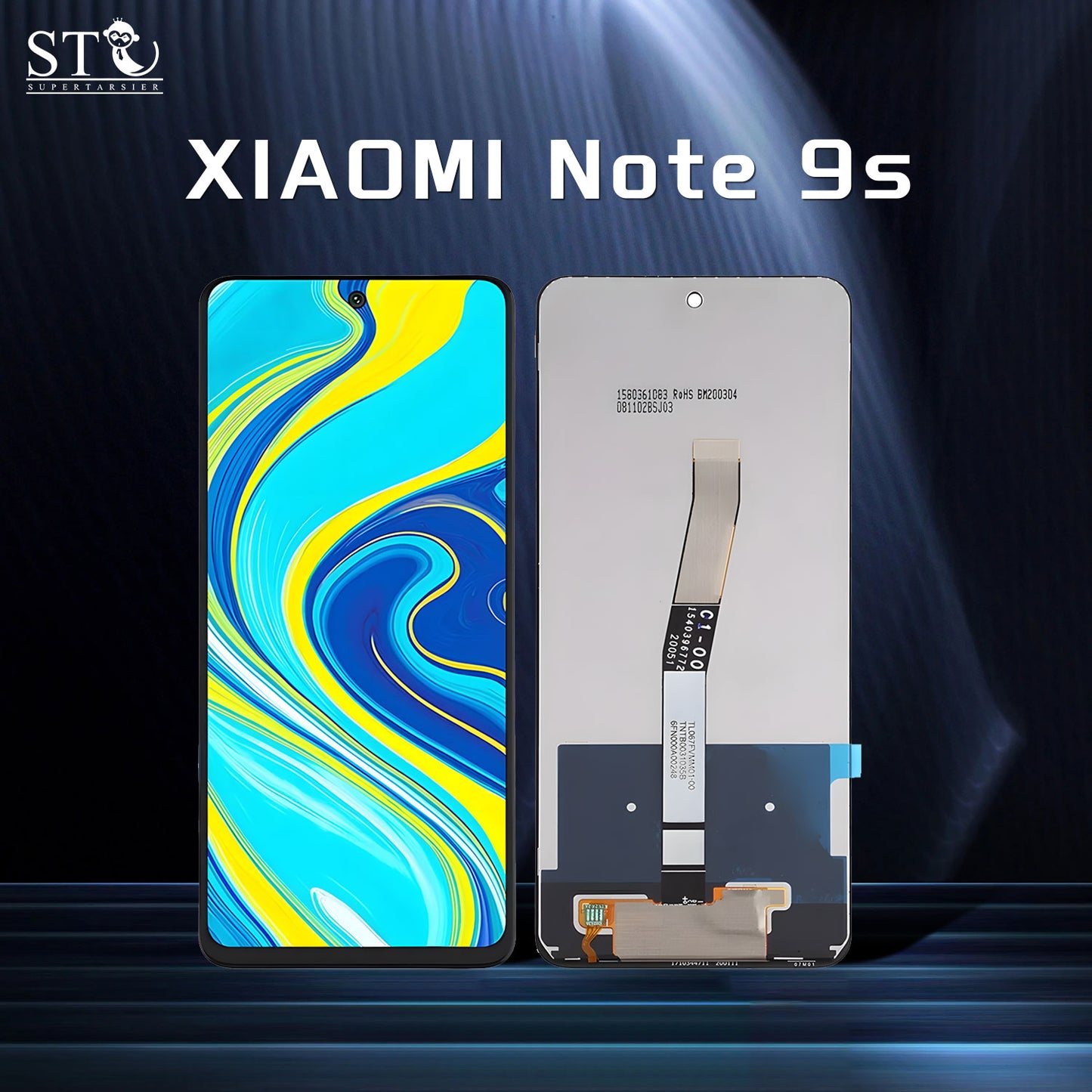 Orignal For XIAOMI REDMI NOTE9S LCD Digital Touch Screen Display Assembly for Replacement Accessory Installation