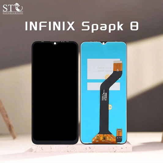 Orignal For INFINIX SPARK8 LCD Digital Touch Screen Display Assembly for Replacement Accessory Installation
