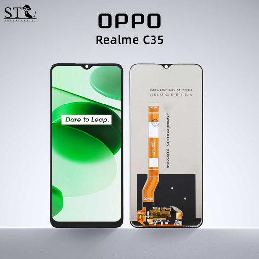 Original LCD For OPPO Realme C35 LCD Screen Display Touch Screen Digitizer Assembly Replacement Part