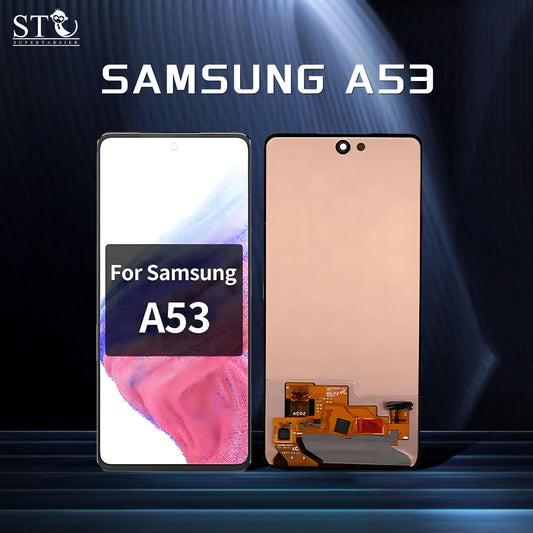 Orignal For SAMSUNG A53 OLED Digital Touch Screen Display Assembly for Replacement Accessory Installation