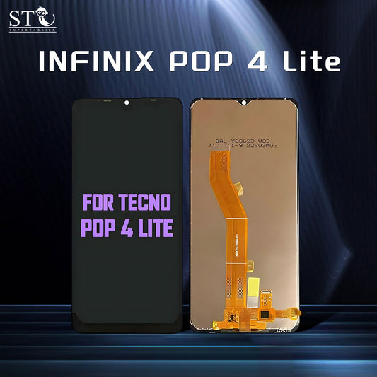 Orignal For INFINIX POP 4 LITE LCD Digital Touch Screen Display Assembly for Replacement Accessory Installation