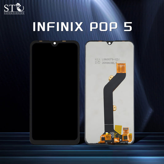 Orignal For INFINIX POP 5  LCD Digital Touch Screen Display Assembly for Replacement Accessory Installation
