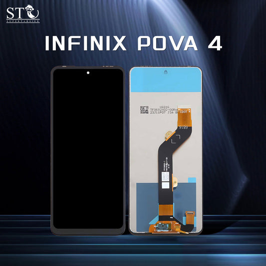 Orignal For INFINIX POVA 4 LCD Digital Touch Screen Display Assembly for Replacement Accessory Installation