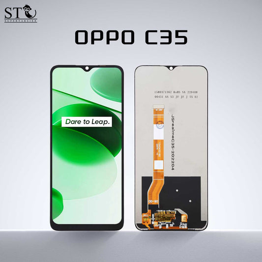Original LCD For OPPO Realme C35 LCD Screen Display Touch Screen Digitizer Assembly Replacement Part