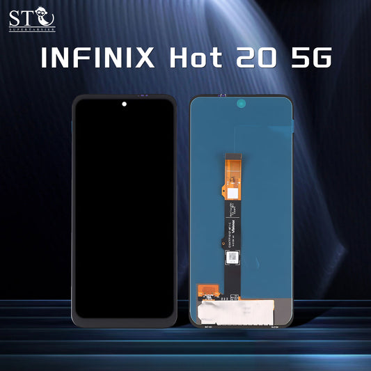 Orignal For INFINIX HOT20 5G LCD Digital Touch Screen Display Assembly for Replacement Accessory Installation