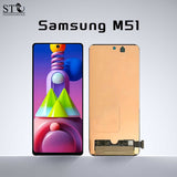 ?Original For Samsung M51 OLED WITH FRAME  LCD Screen Replacement Tool Set - Digital Touch Display Assembly Kit with Installation Accessories