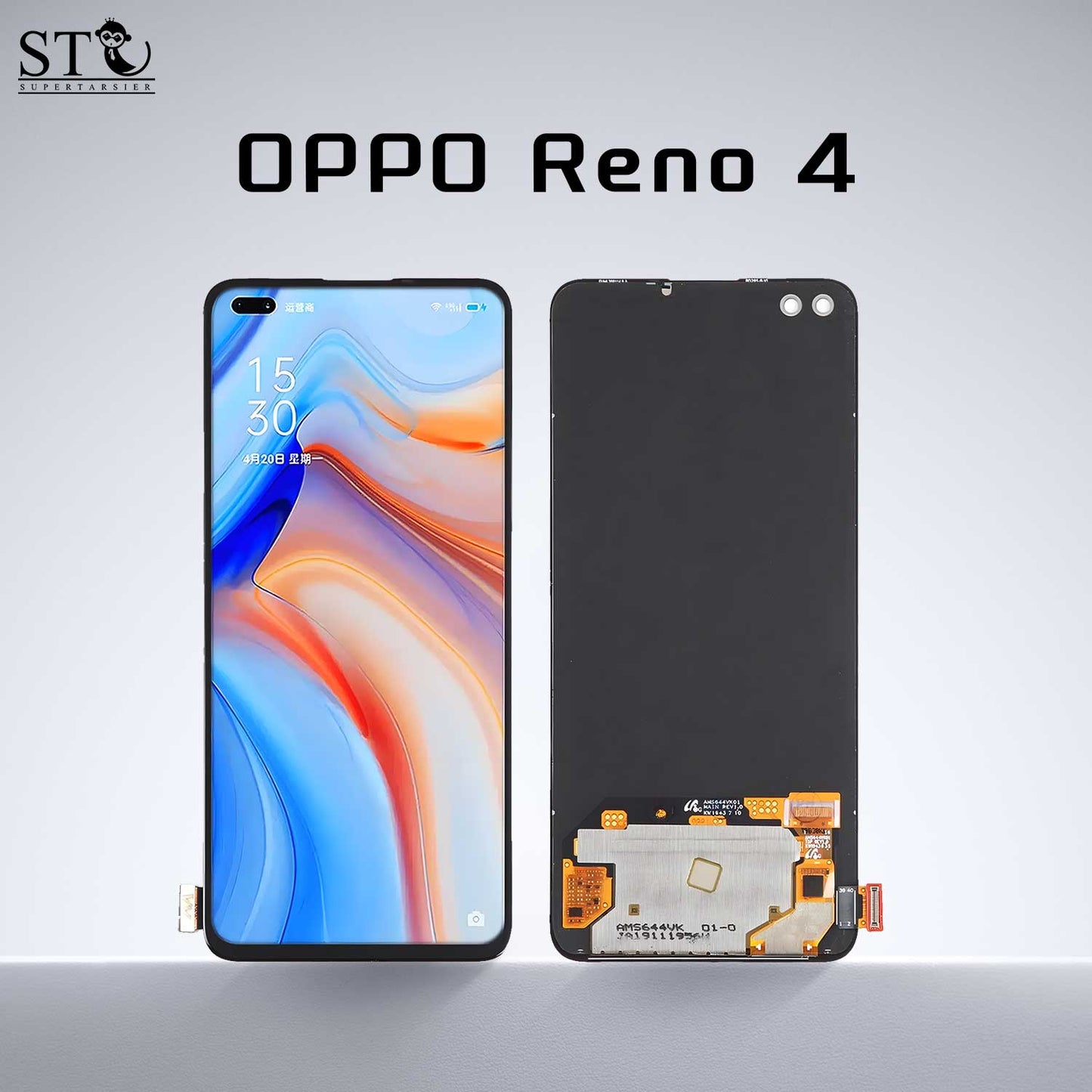 OPPO Phone Original Brand New Lcd For OPPOReno4 Reon4Z(5G) Phone LCD Touch Screen Repalcement