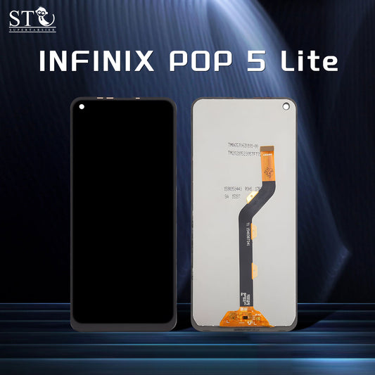 Orignal For INFINIX POP 5 LITE LCD Digital Touch Screen Display Assembly for Replacement Accessory Installation