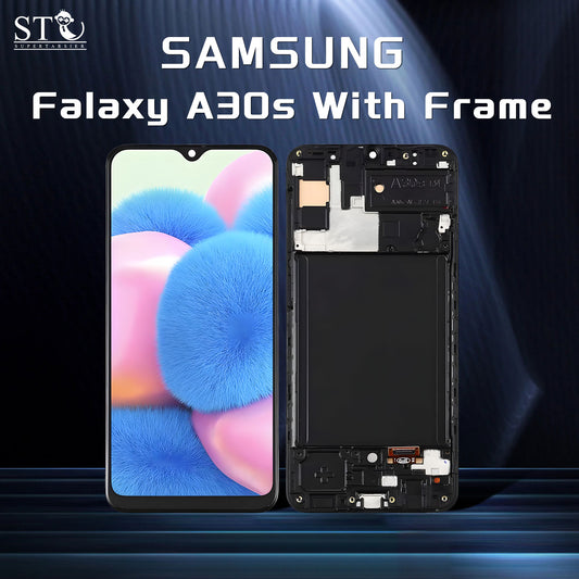 Orignal For SAMSUNG A30S WF LCD Digital Touch Screen Display Assembly for Replacement Accessory Installation