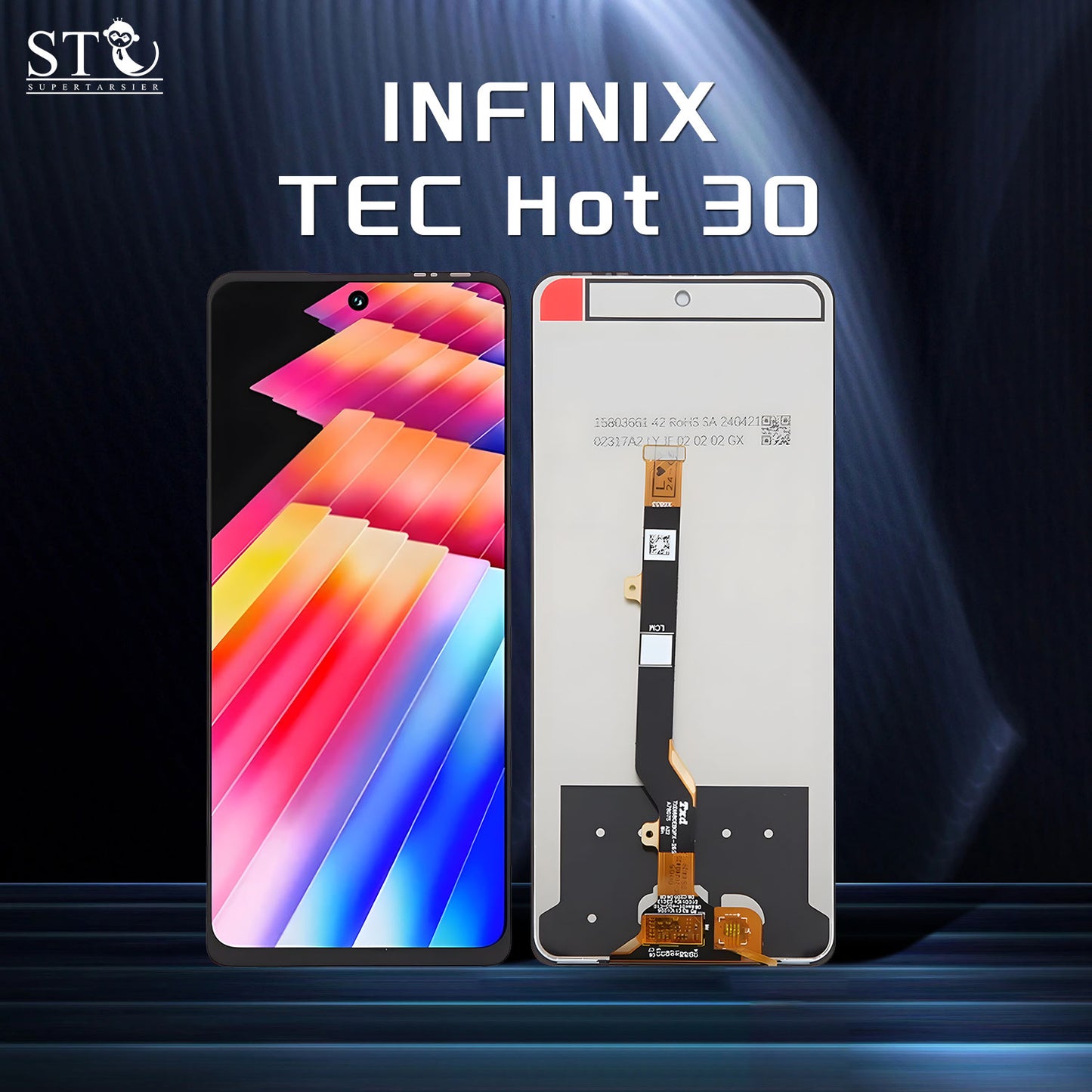 Orignal For INFINIX TECNO HOT 30 PLAY LCD Digital Touch Screen Display Assembly for Replacement Accessory Installation
