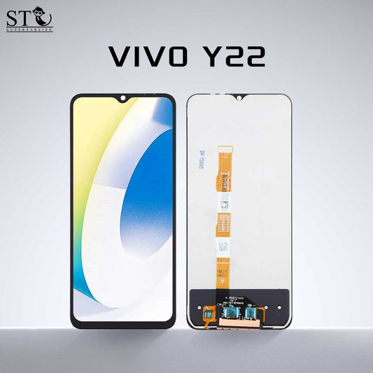 For VIVO Y22/Y22S LCD Digital Touch Screen Display Frame Assembly for Replacement