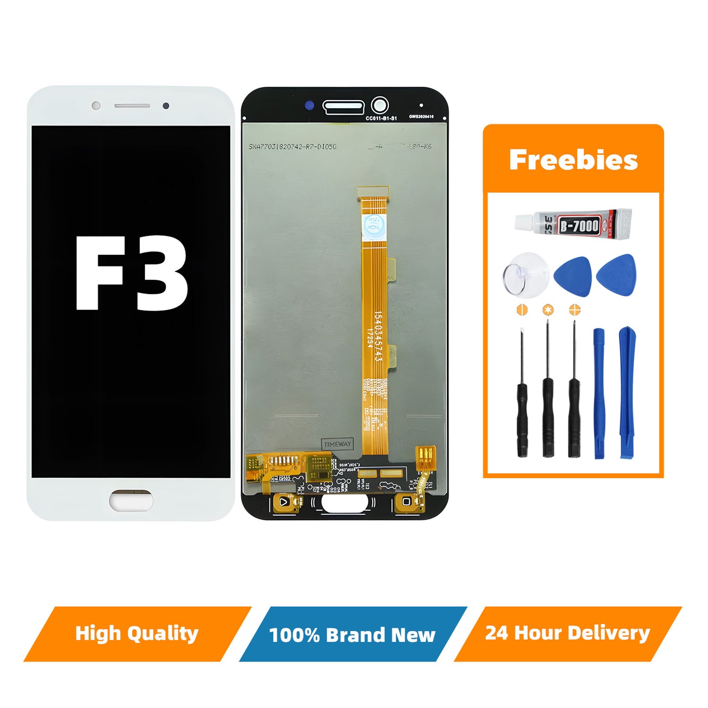 Orignal For OPPO F3  LCD Digital Touch Screen Display Assembly for Replacement Accessory Installation