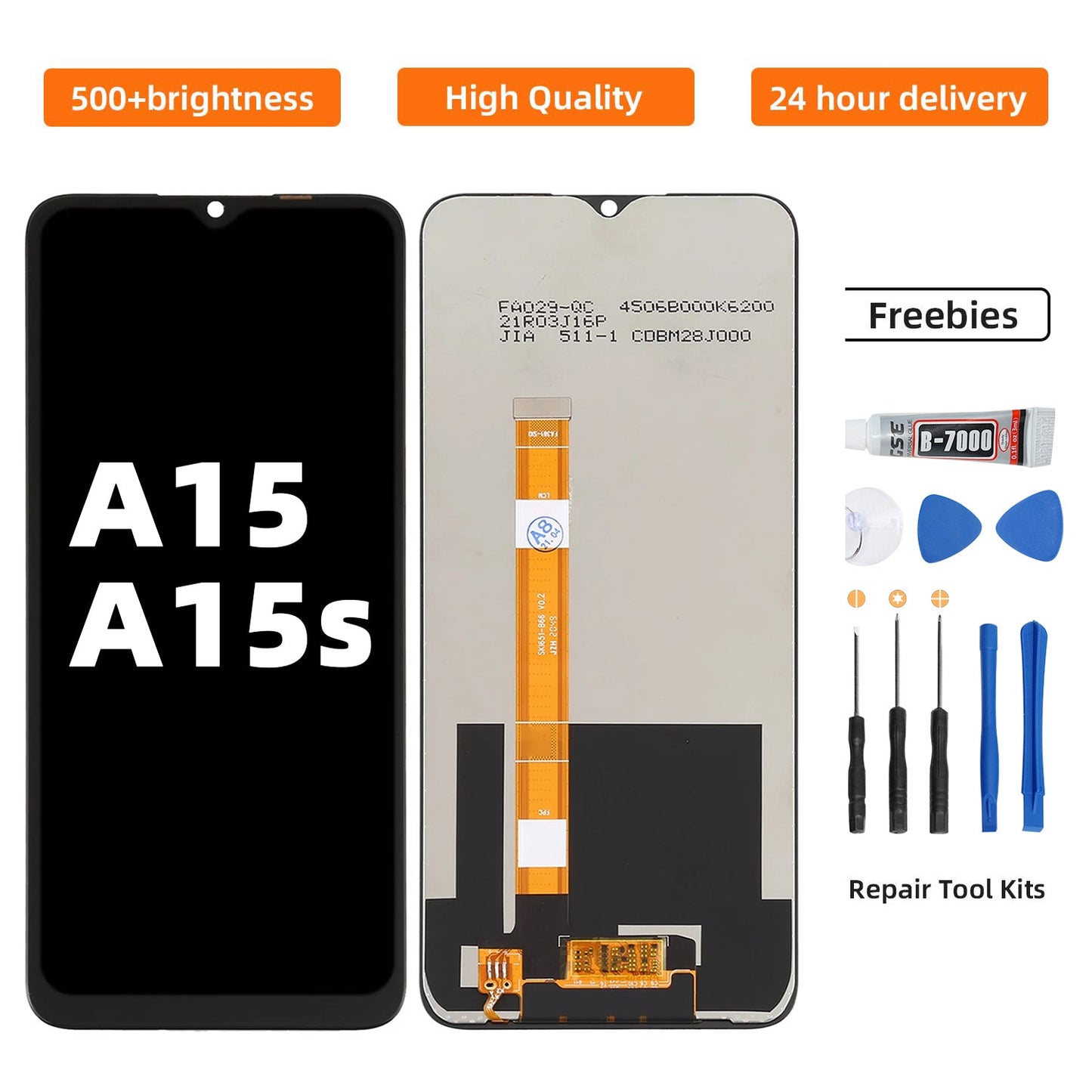 LCD for OPPO A15/A15S LCD+ Display High quality Touch Screen Digitizer Assembly
