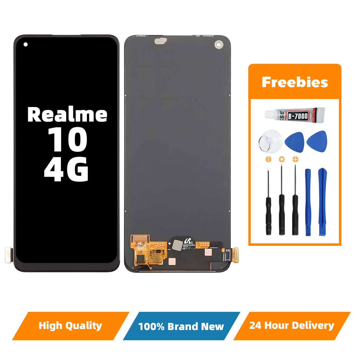 Orignal For OPPO RELME 10 4G LCD Digital Touch Screen Display Assembly for Replacement Accessory Installation