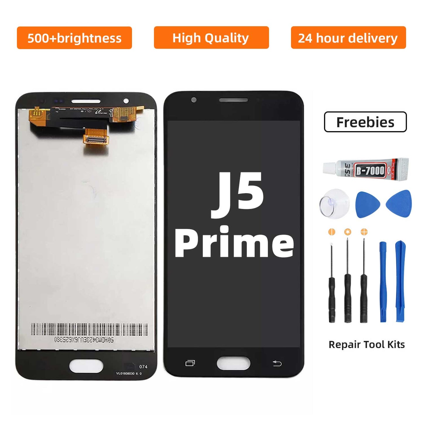 ?Original For Samsung J5 Prime LCD Screen Replacement Tool Set - Digital Touch Display Assembly Kit with Installation Accessories