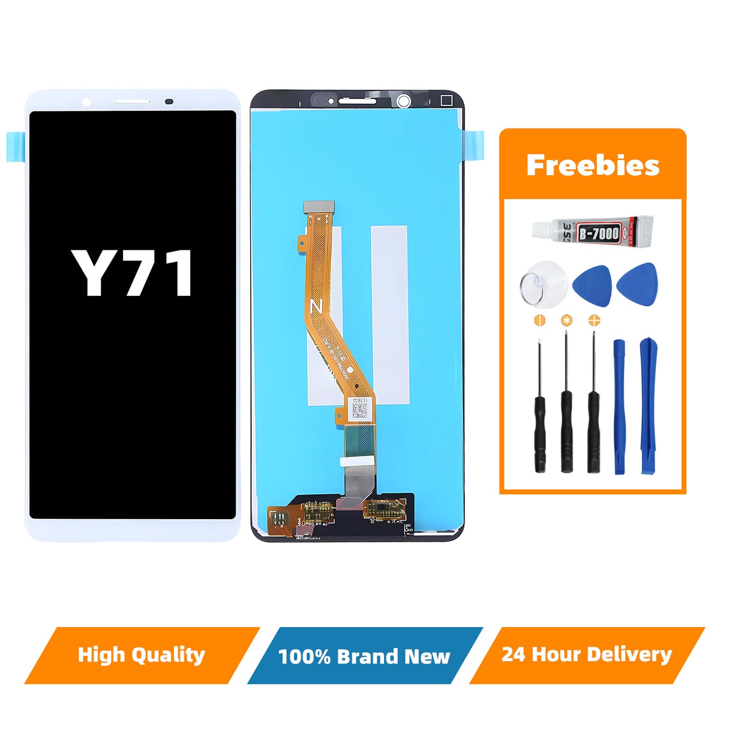 Orignal For VIVO Y71  LCD Digital Touch Screen Display Assembly for Replacement Accessory Installation
