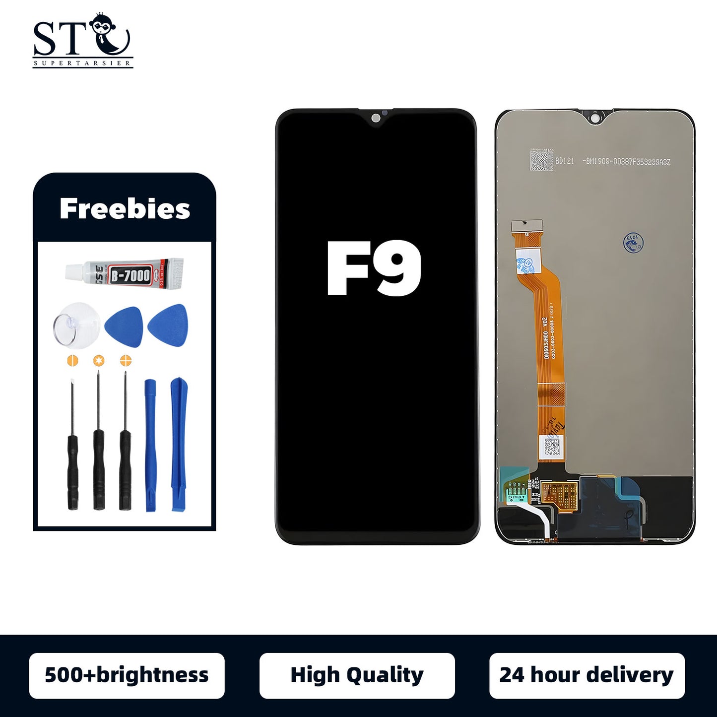Orignal For OPPO F9  LCD Digital Touch Screen Display Assembly for Replacement Accessory Installation
