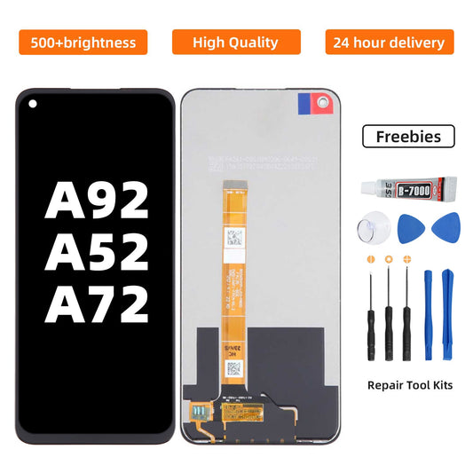 LCD for OPPO A92/A52/A72 A17/A17K/A77S High quality LCD Digital replacement screen