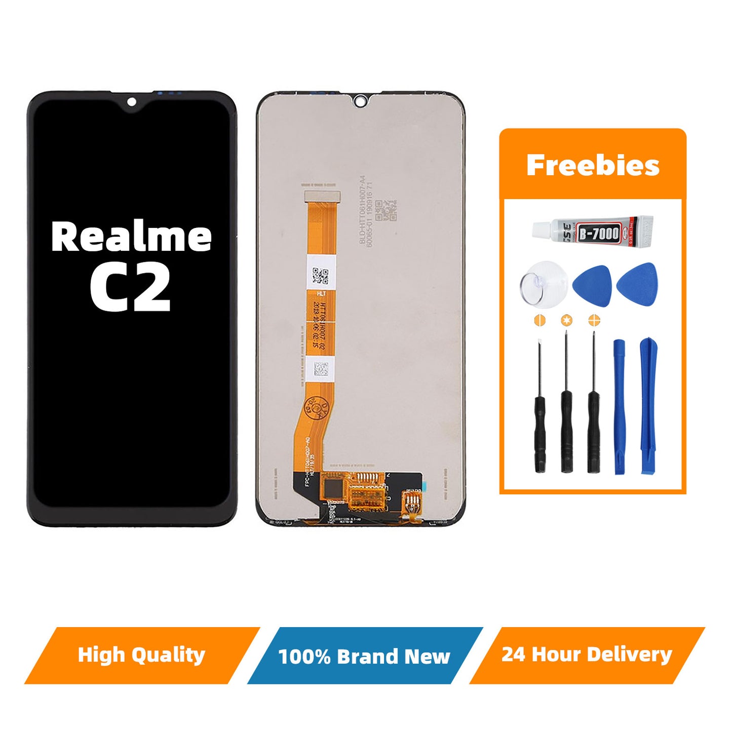 Orignal For OPPO RELME C2 LCD Digital Touch Screen Display Assembly for Replacement Accessory Installation