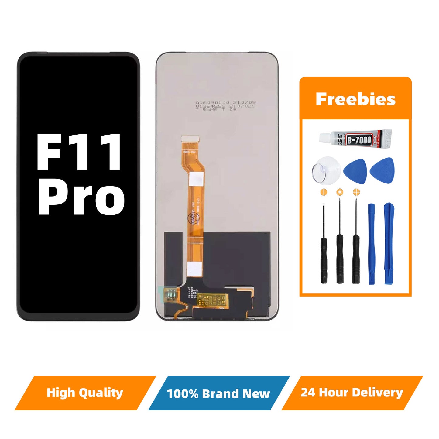 Orignal For OPPO F11PRO  LCD Digital Touch Screen Display Assembly for Replacement Accessory Installation