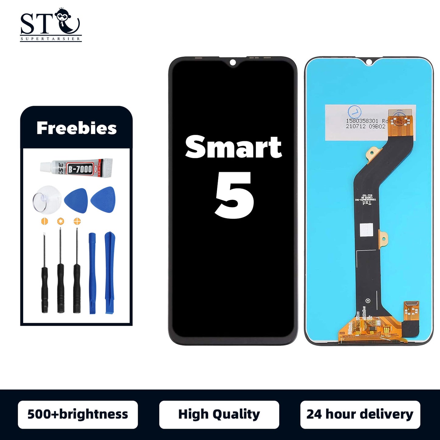 Orignal For INFINIX Smart 5 LCD Digital Touch Screen Display Assembly for Replacement Accessory Installation