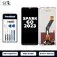 Orignal For SPARK GO 2023 LCD Digital Touch Screen Display Assembly for Replacement Accessory Installation