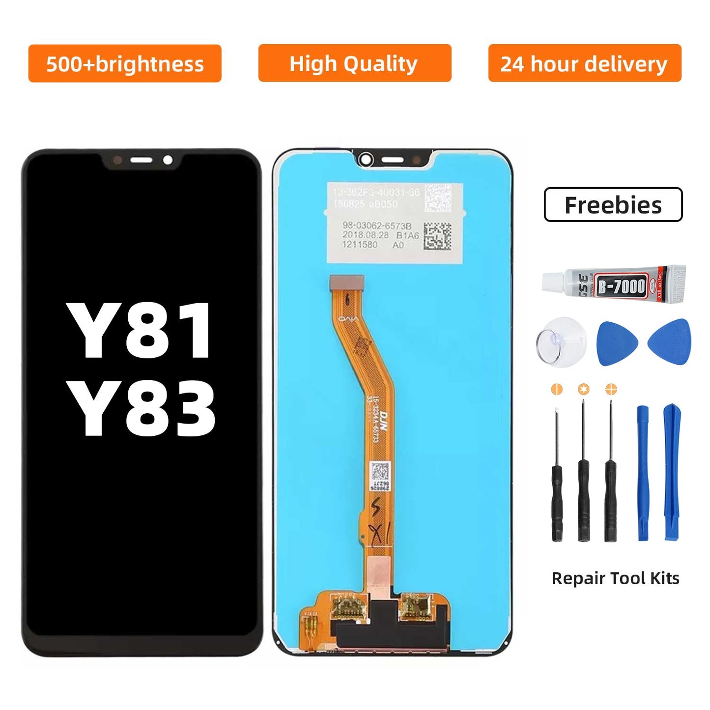 Original LCD For VIVO Y81 Y83 1812 Display Touch Screen Assembly For Replacement