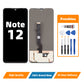 Orignal For INFINIX NOTE12 LCD Digital Touch Screen Display Assembly for Replacement Accessory Installation