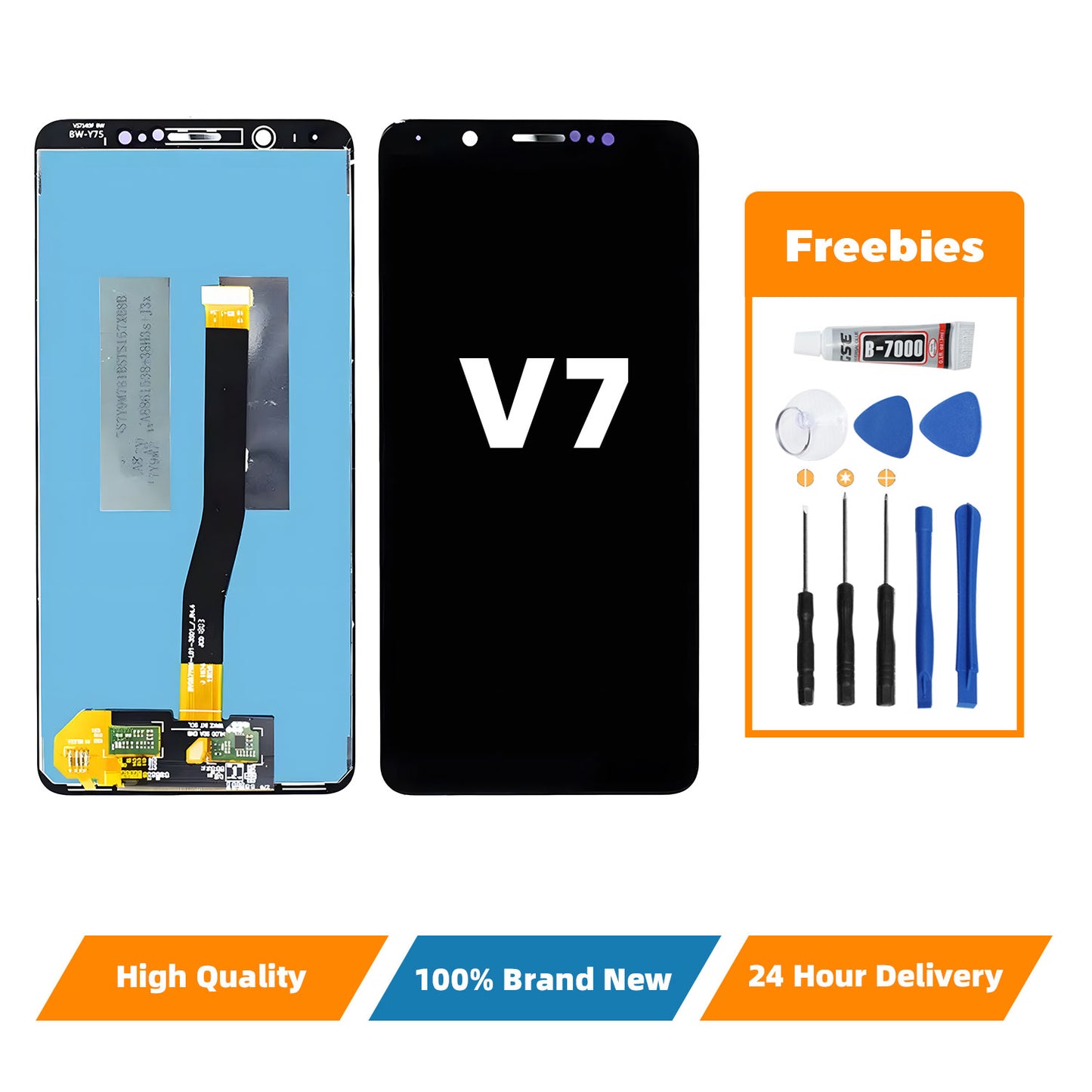 Orignal For VIVO V7  LCD Digital Touch Screen Display Assembly for Replacement Accessory Installation