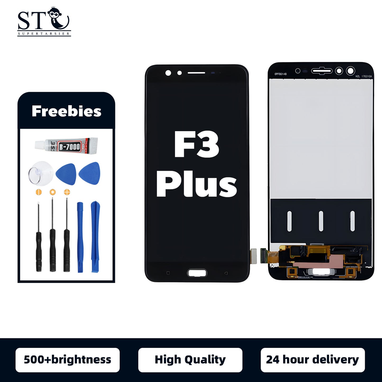 Orignal For OPPO F3PLUS  LCD Digital Touch Screen Display Assembly for Replacement Accessory Installation