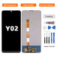 For Vivo Y02 Y02S LCD Digital Touch Screen Display Assembly for Replacement