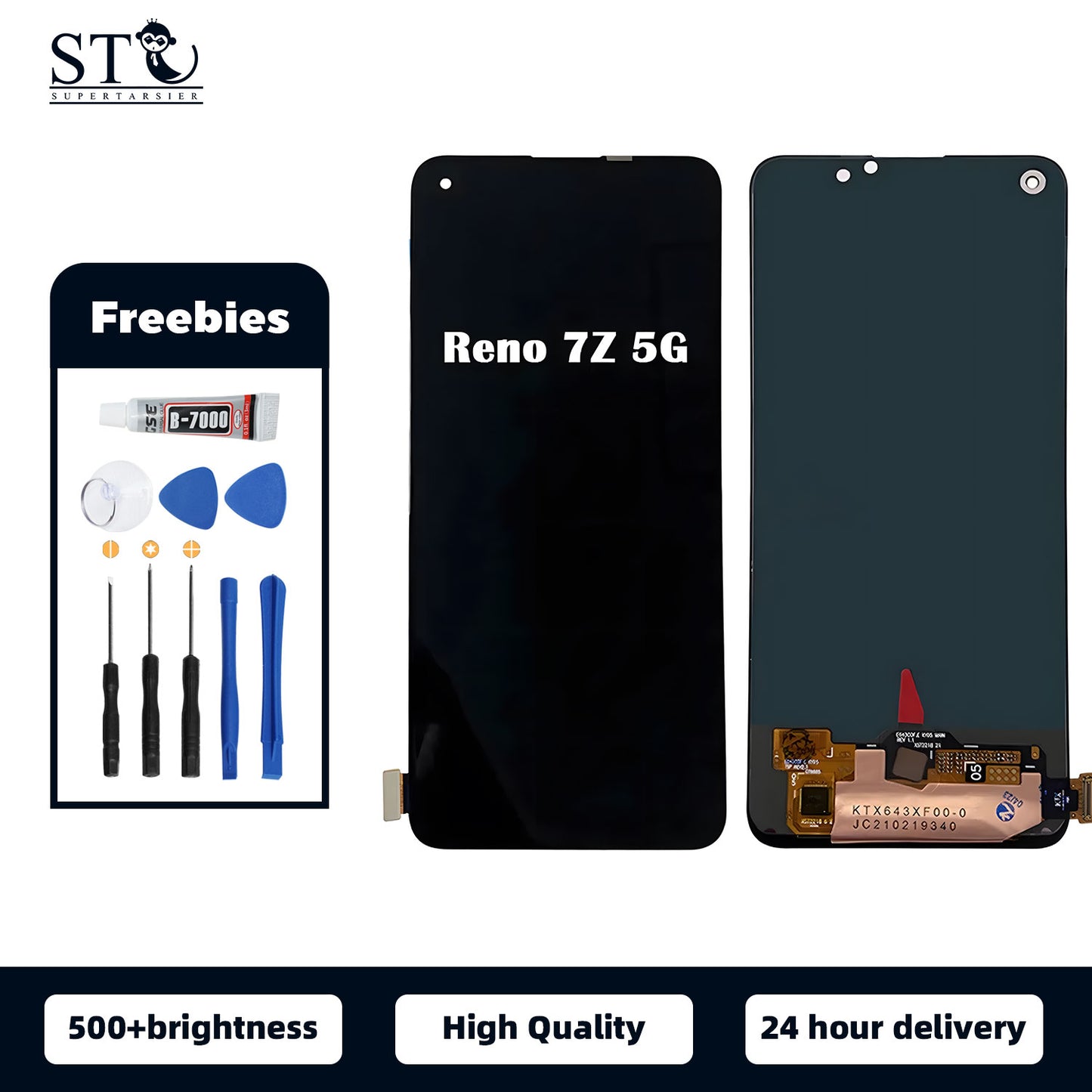 Orignal For OPPO Reno 7Z  LCD Digital Touch Screen Display Assembly for Replacement Accessory Installation