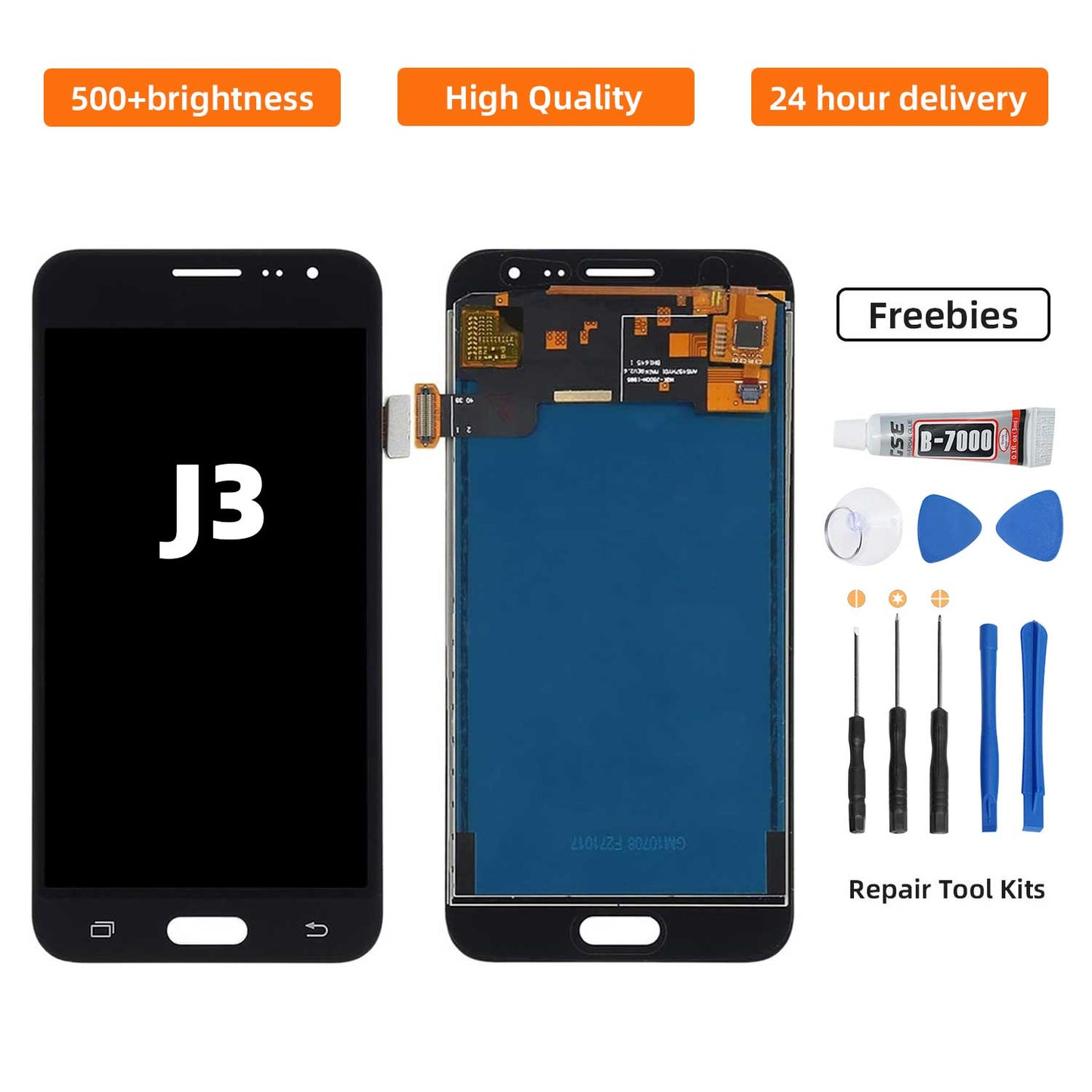 ?Original For Samsung J3 LCD Screen Replacement Tool Set - Digital Touch Display Assembly Kit with Installation Accessories