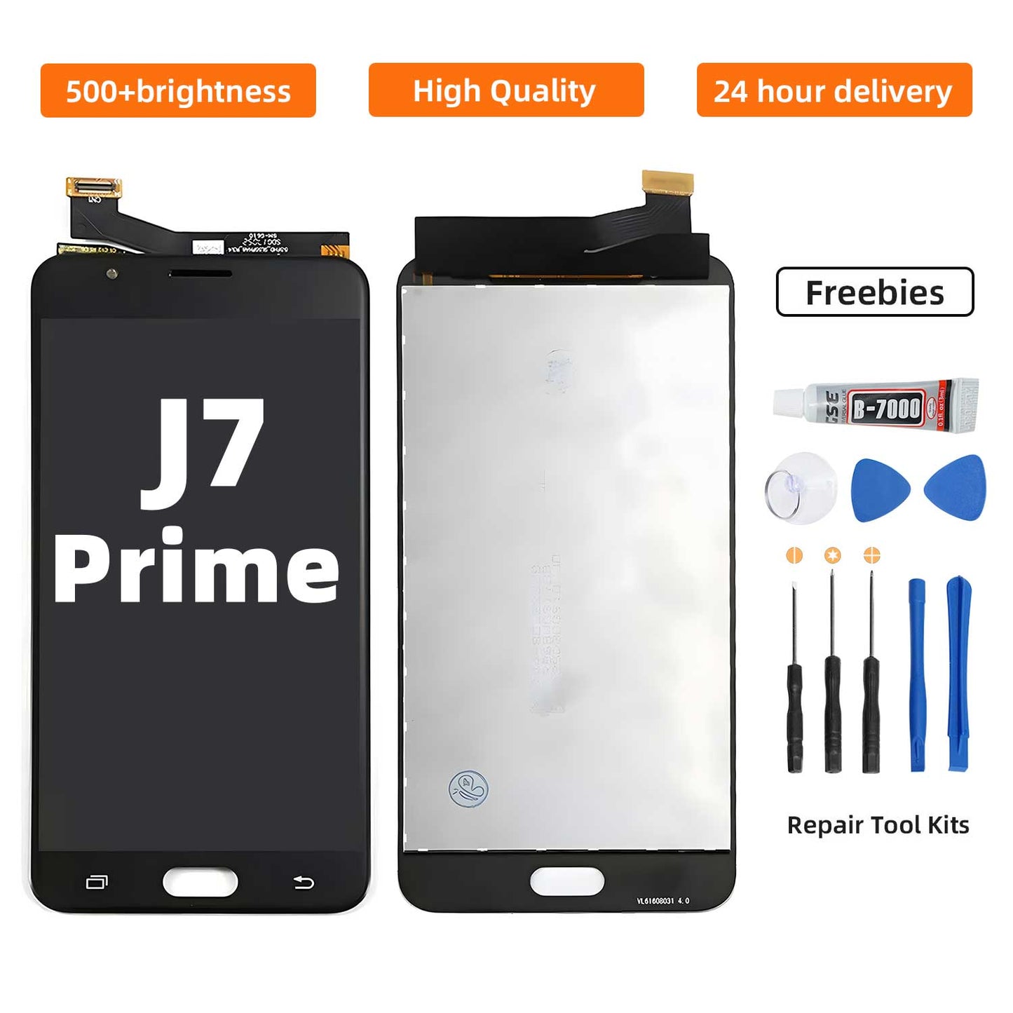 ?Original For Samsung J7 Prime LCD Screen Replacement Tool Set - Digital Touch Display Assembly Kit with Installation Accessories