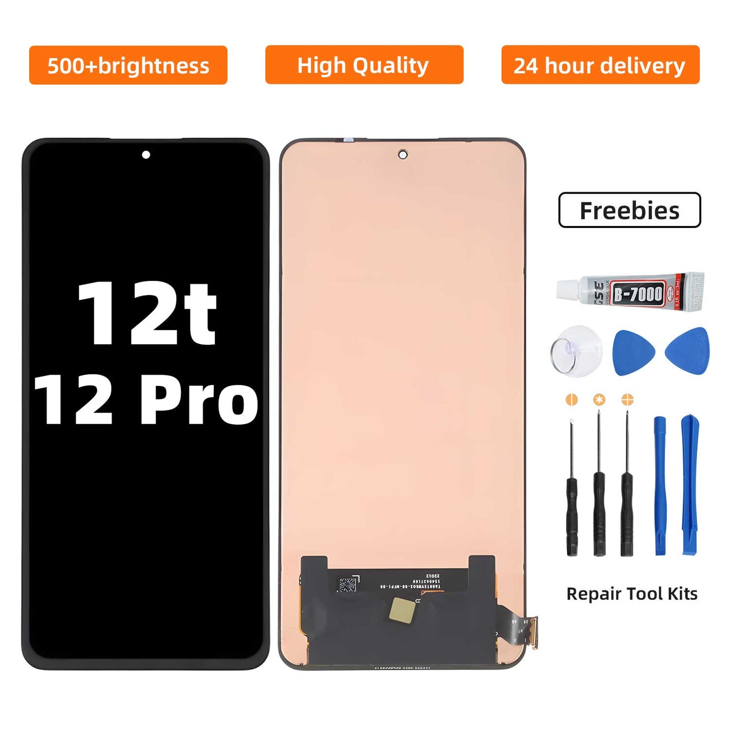 Orignal For XIAOMI 12T PRO LCD Digital Touch Screen Display Assembly for Replacement Accessory Installation