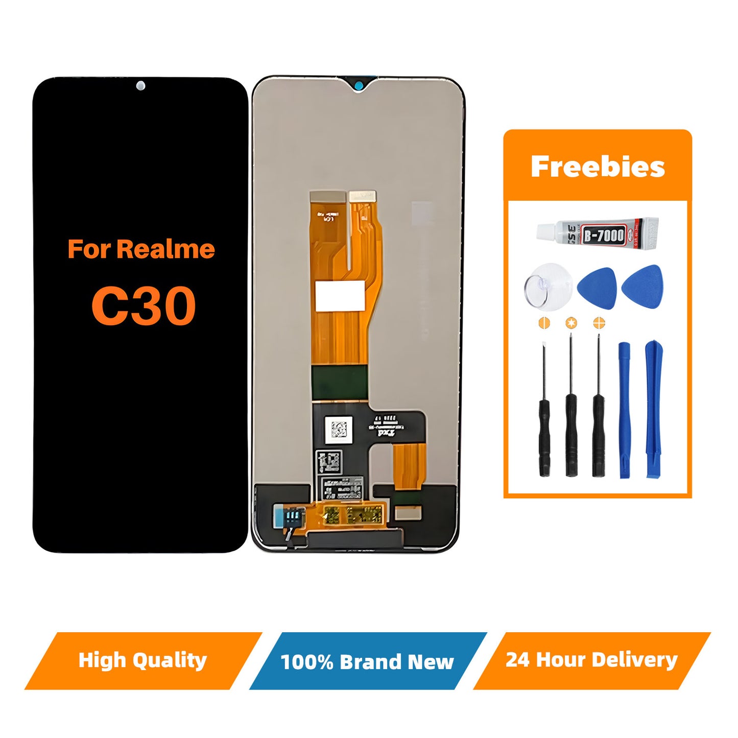 Orignal For OPPO RELME C30 LCD Digital Touch Screen Display Assembly for Replacement Accessory Installation
