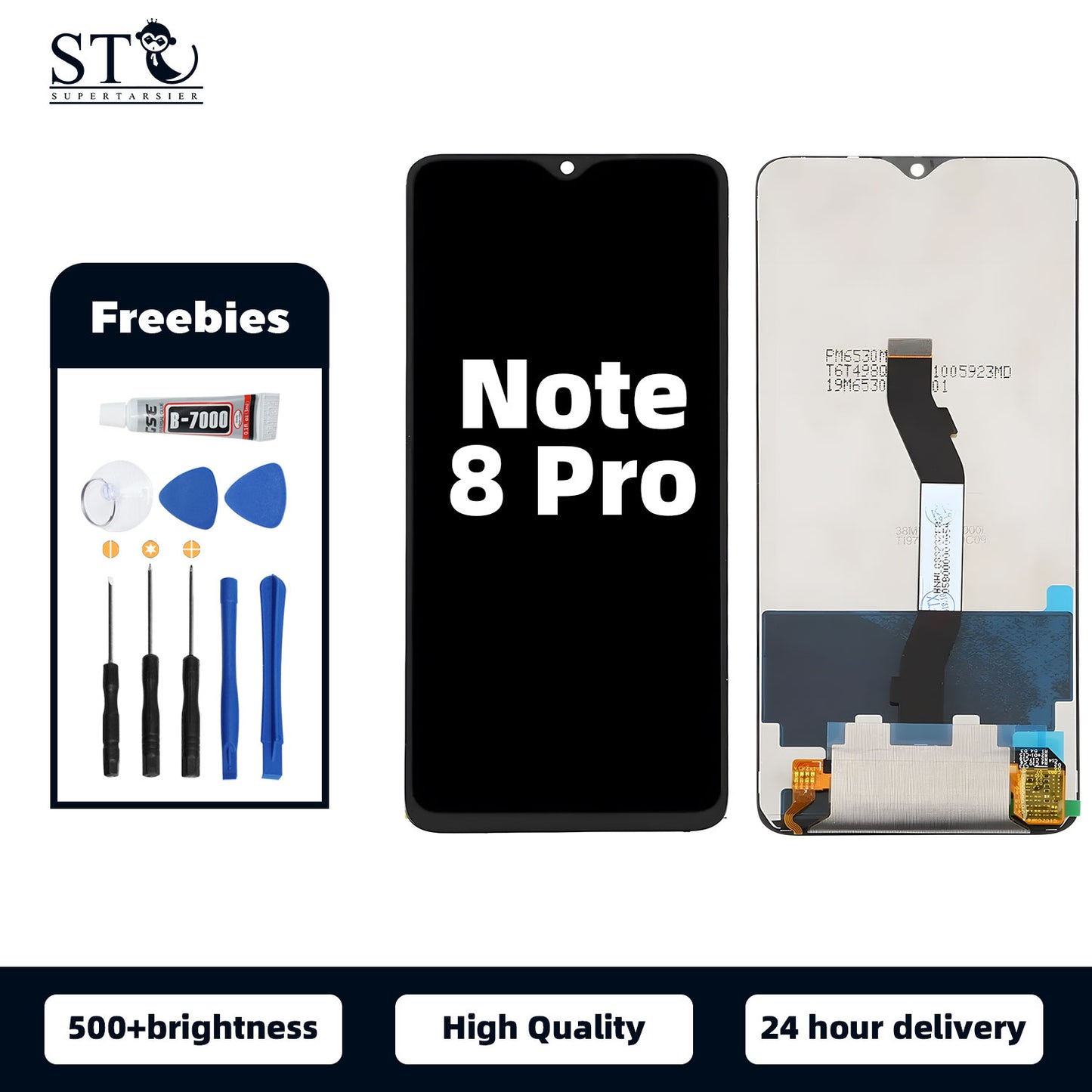 Orignal For XIAOMI NOTE 8 PRO LCD Digital Touch Screen Display Assembly for Replacement Accessory Installation