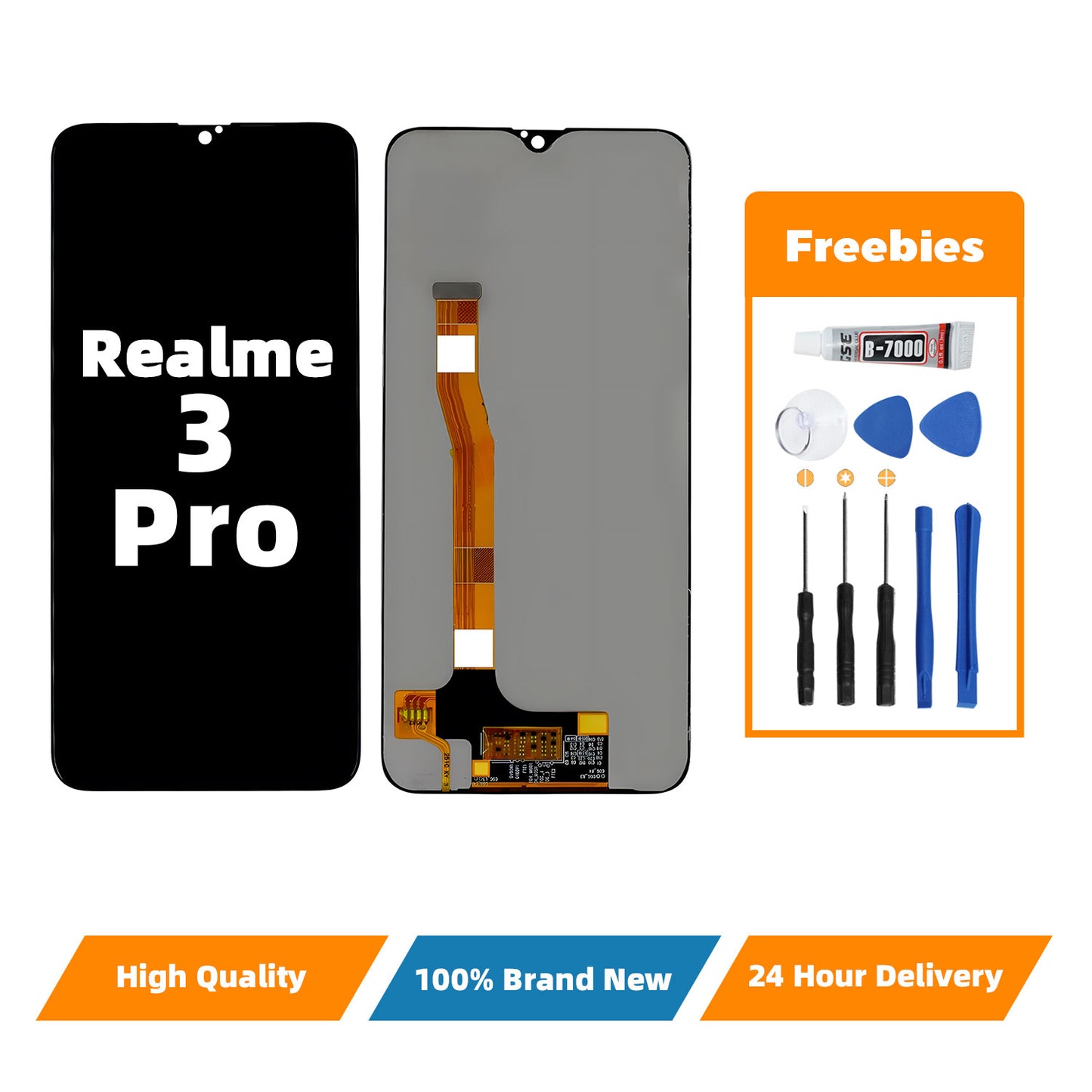 Orignal For OPPO RELME 3 PRO LCD Digital Touch Screen Display Assembly for Replacement Accessory Installation