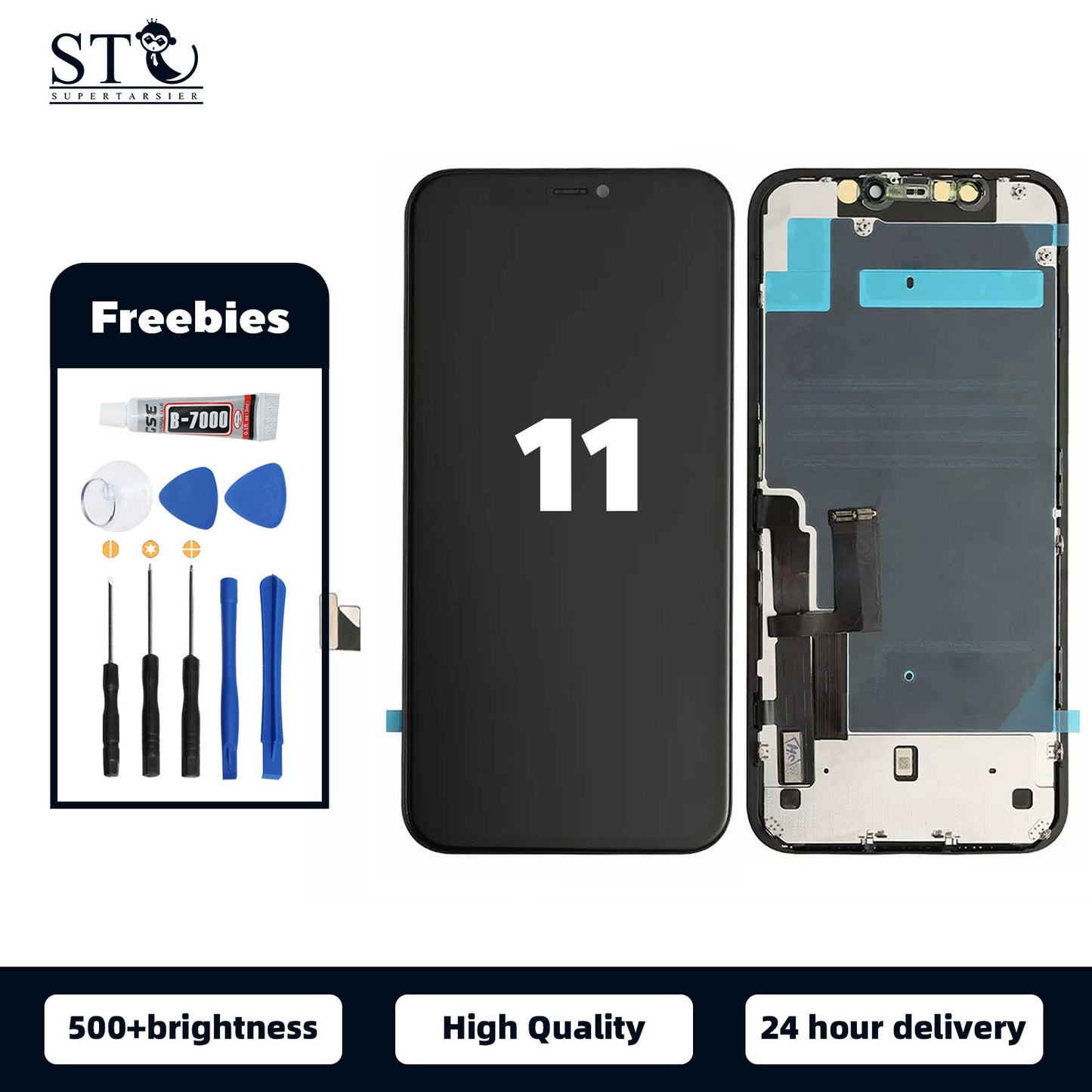 Orignal For IPHONE 11  LCD Digital Touch Screen Display Assembly for Replacement Accessory Installation