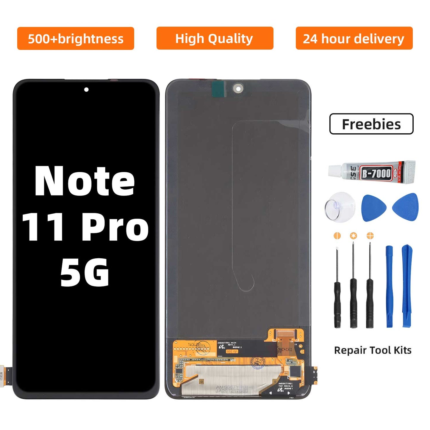 Orignal For XIAOMI NOTE 12/11 LCD Digital Touch Screen Display Assembly for Replacement Accessory Installation